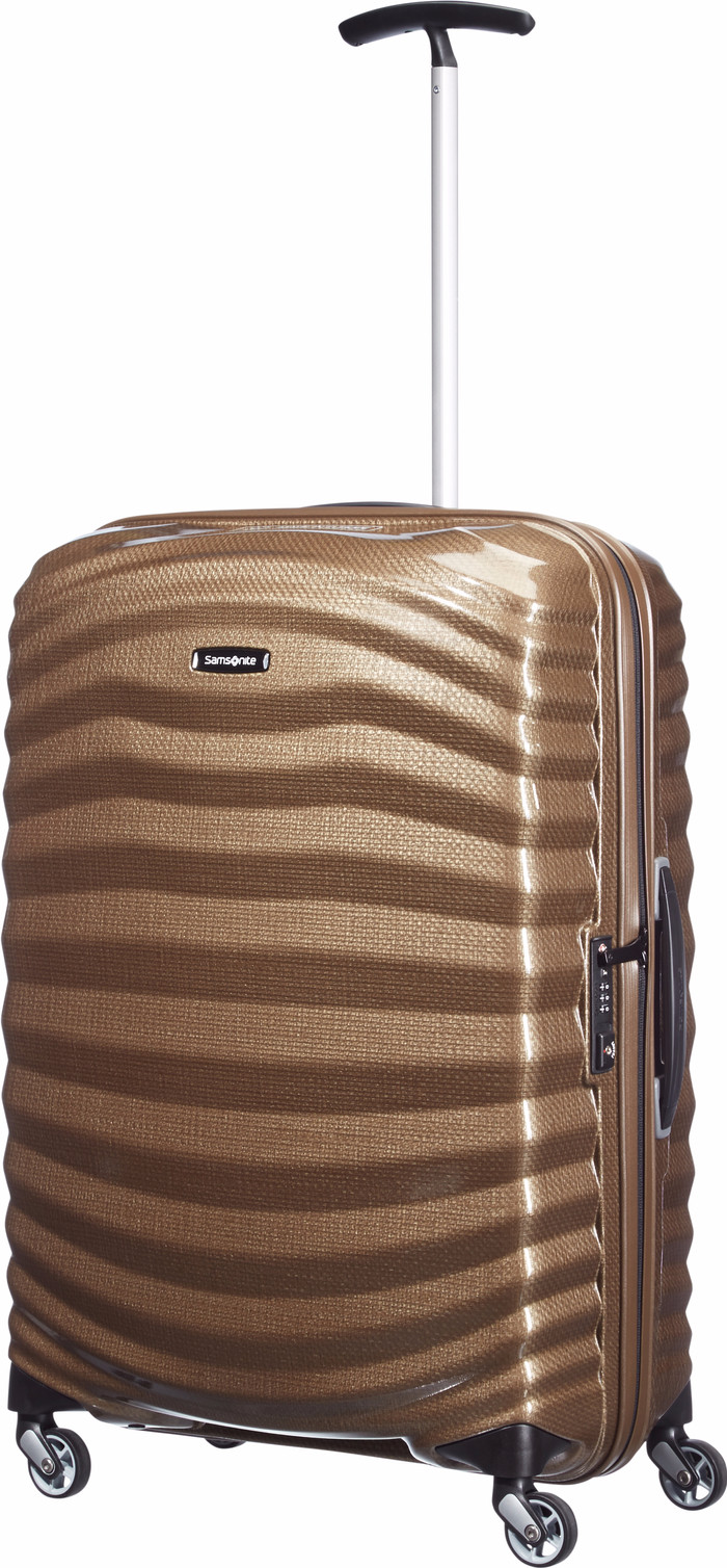 Samsonite Lite-Shock Spinner 69cm Duo Pack Sand right side