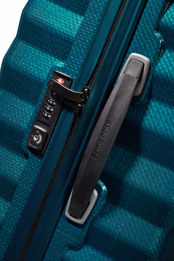 Samsonite Lite-Shock Spinner 81cm Petrol Blue detail