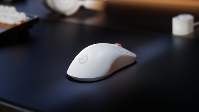 SteelSeries Sensei Pro WL Draadloze Gaming Muis Wit visual leverancier