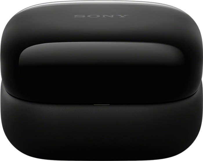 Sony LinkBuds Clip Black front