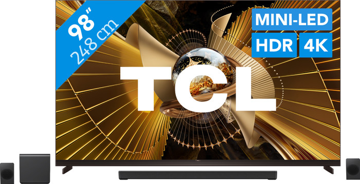 TCL SQD Mini-led 98" X11L (2026) + TCL Q95K Main Image