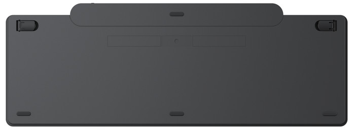 Lenovo 800 Self-Charging Bluetooth Keyboard QWERTY Black achterkant