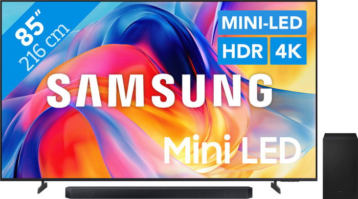 Samsung Mini-led 85" M73H (2026) + Samsung HW-Q600H (2026) Main Image