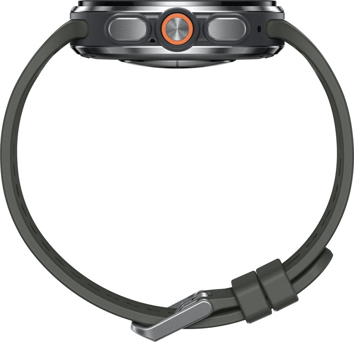 Samsung Galaxy Watch Ultra 2 5G Titanium Silver/Green 47mm right side