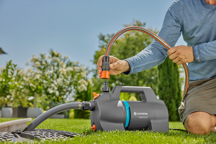 Gardena Besproeiingspomp 5200 Silent product in gebruik