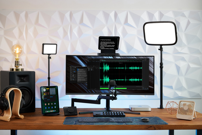 Elgato Prompter product in gebruik