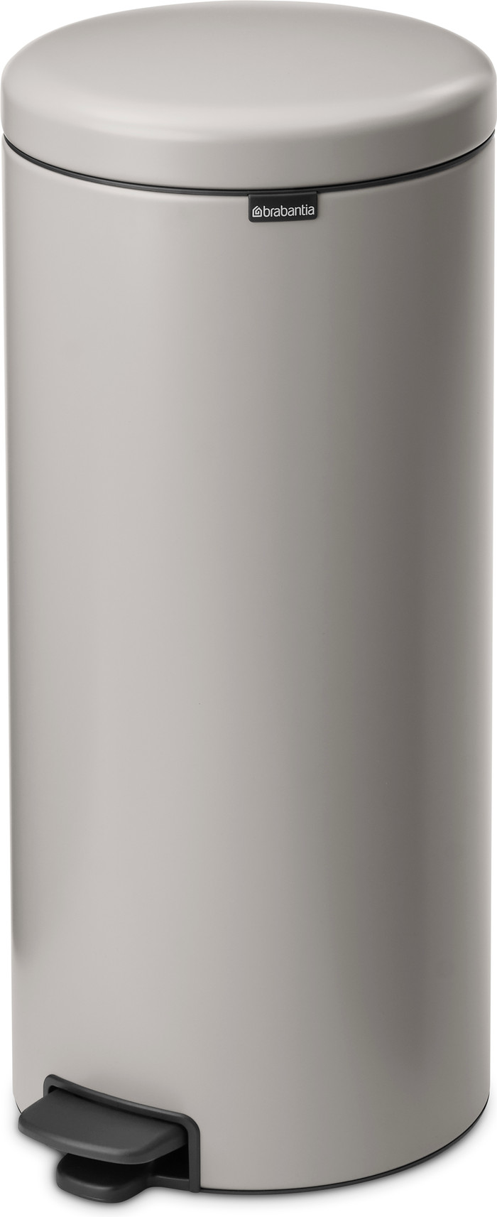 Brabantia NewIcon Pedaalemmer 30 Liter Soft Grey rechterkant