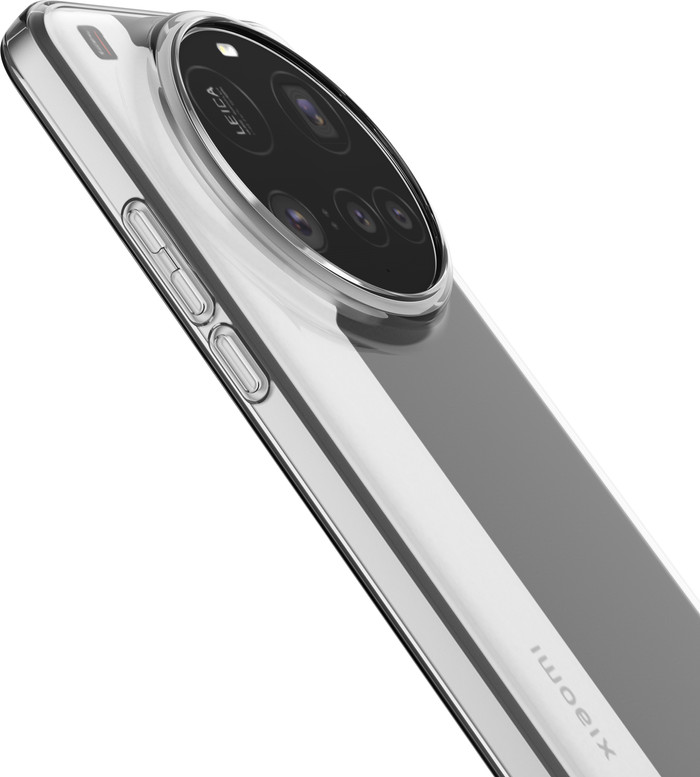 Just in Case Soft Design Xiaomi 17 Ultra Back Cover Transparant detail