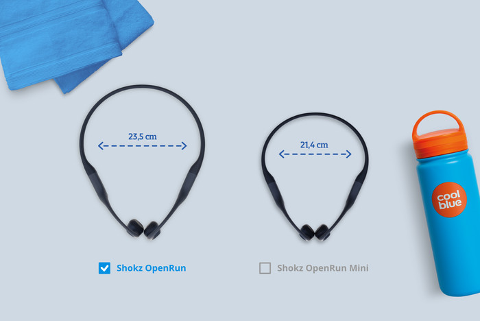 Shokz OpenRun USB-C Blauw visual Coolblue 1