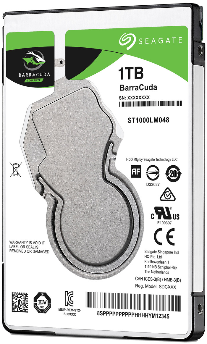 Seagate BarraCuda ST1000LM048 1TB voorkant