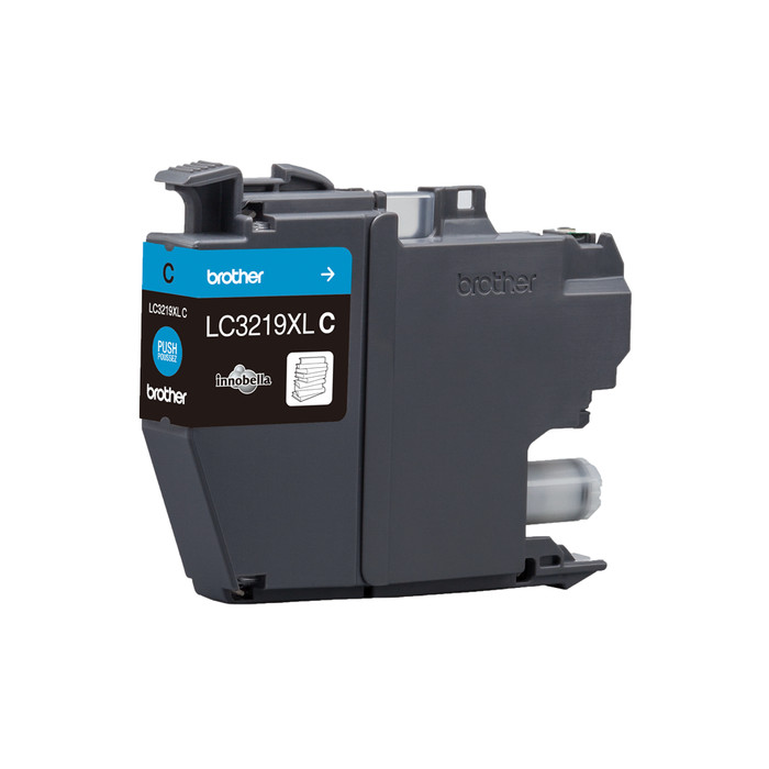 Brother LC-3219XL Cartridge Cyaan rechterkant