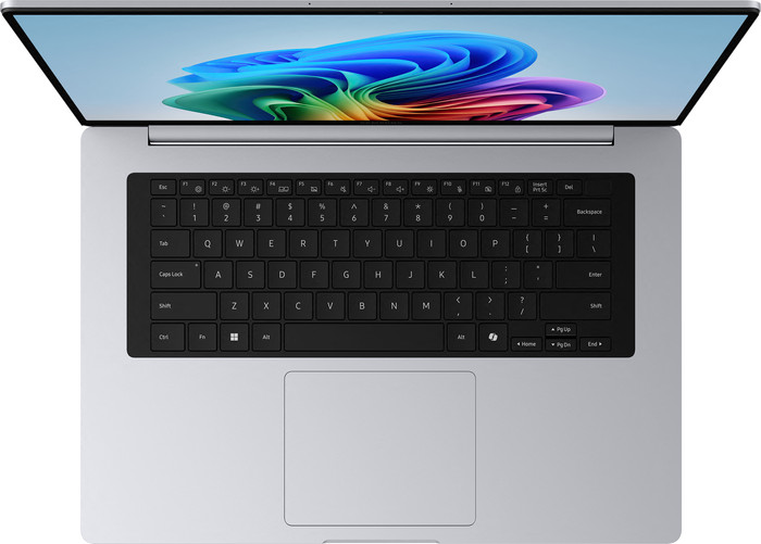 Samsung Galaxy Book6 Copilot+ PC NP760XJG-KS2NL bovenkant