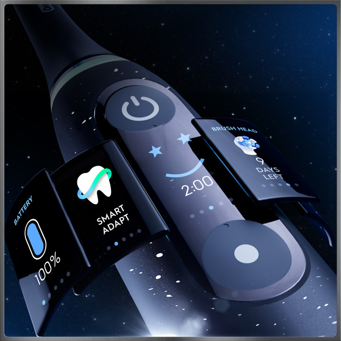 Oral-B iO 10 Black product in gebruik
