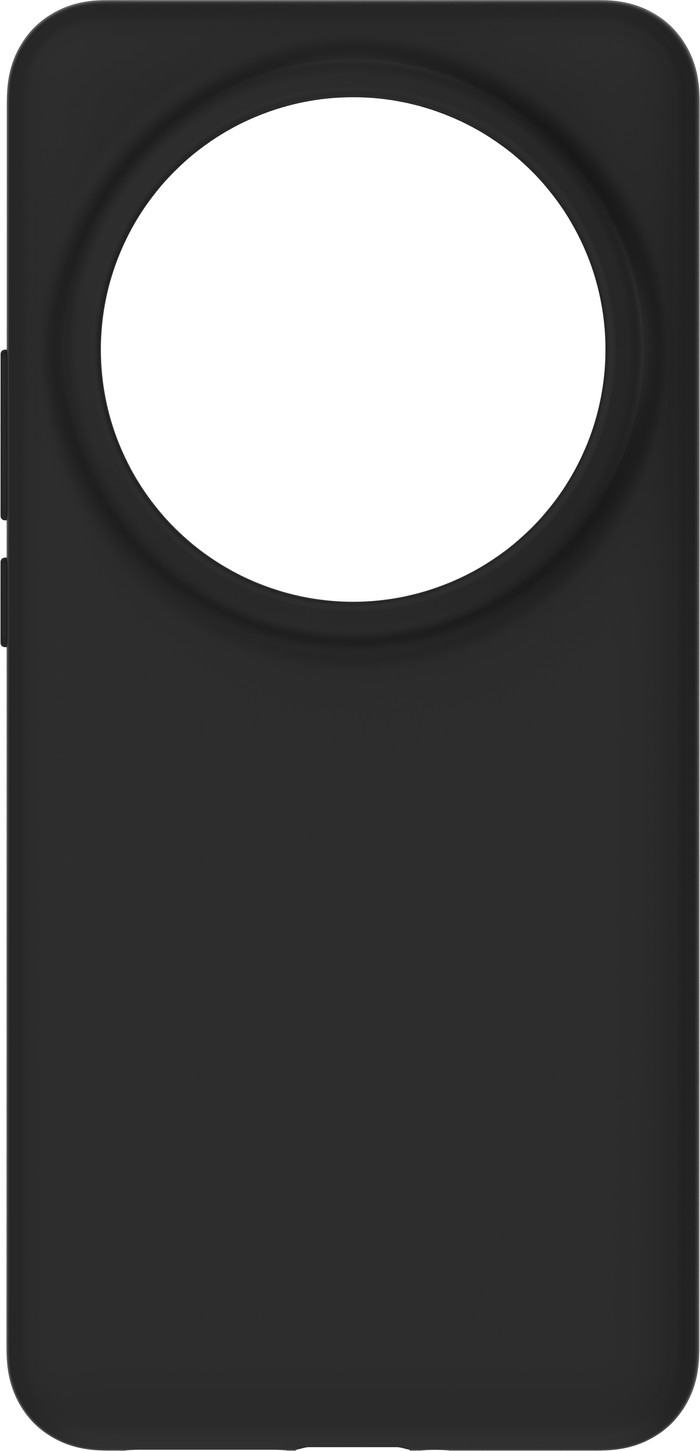 Just in Case Soft Design Xiaomi 17 Ultra Back Cover Zwart achterkant