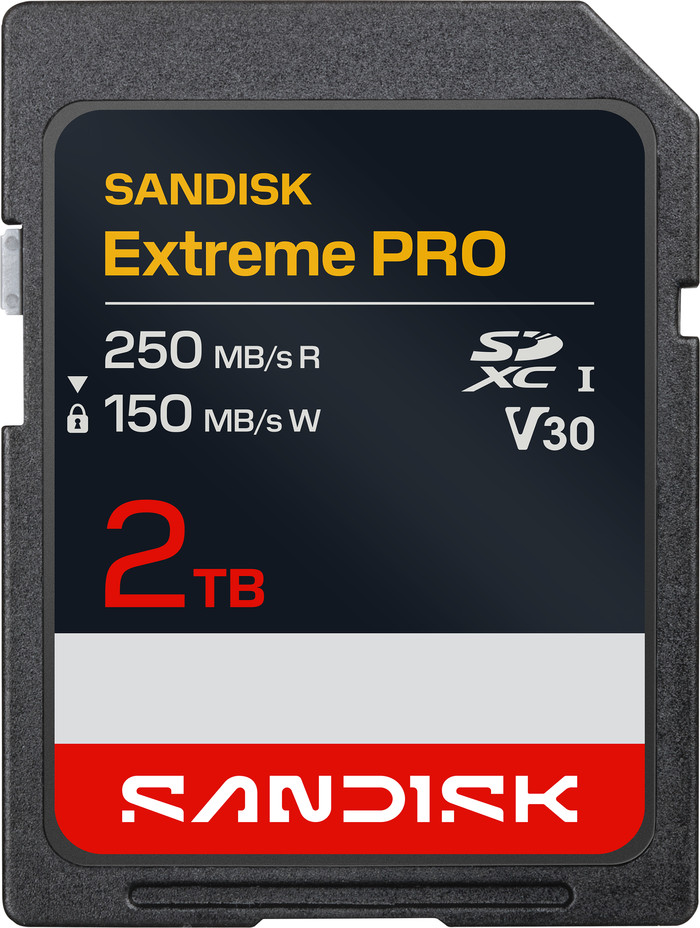 SANDISK Extreme PRO SDXC 2TB 250MB/s Main Image
