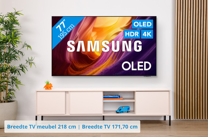 Samsung OLED 77" S95H (2026) visual Coolblue 1