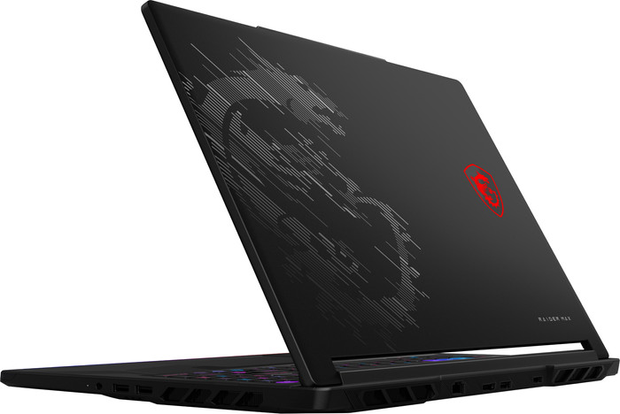 MSI Raider 16 Max HX B2WJ-038NL achterkant