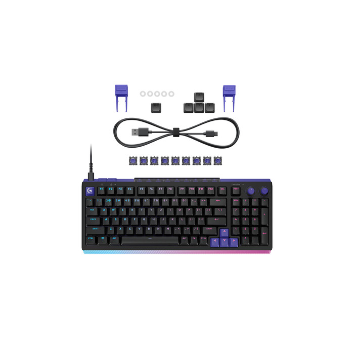 Logitech G512 X 98 Gaming Toetsenbord Qwerty Zwart accessoire