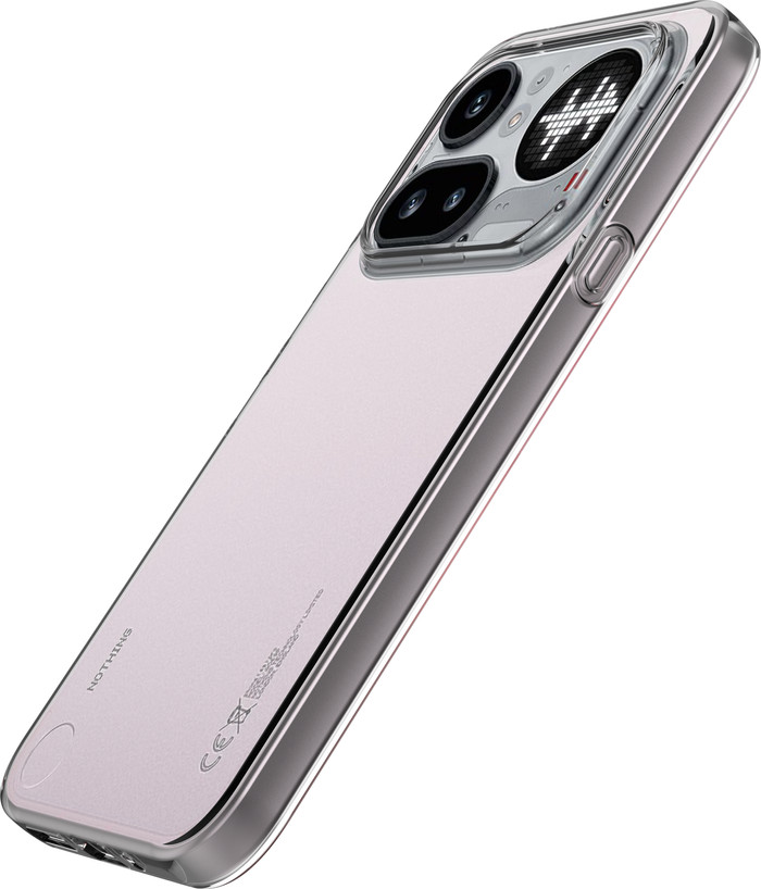 Just in Case KickLite Nothing Phone (4a) Pro Back Cover Transparant onderkant