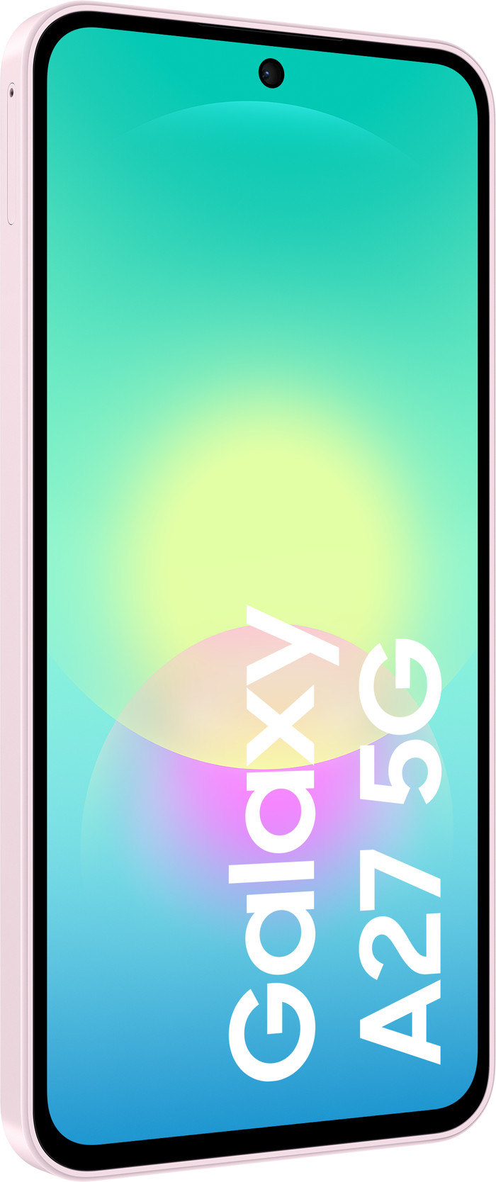 Samsung Galaxy A27 128GB Roze 5G + Basis Accessoirepakket voorkant
