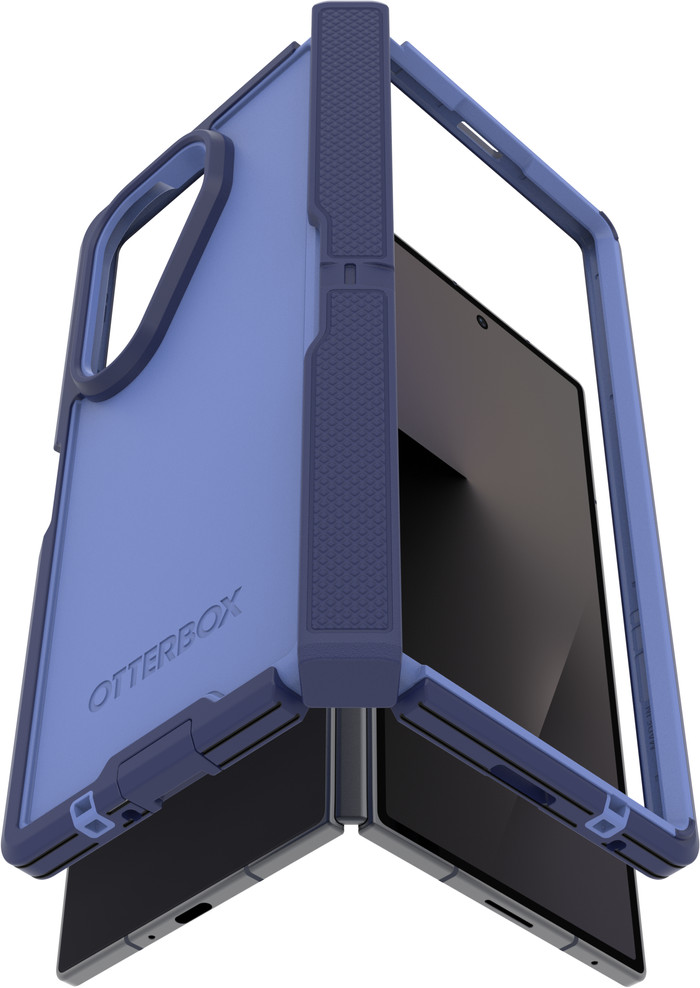 Otterbox Defender Samsung Galaxy Z Fold 8 Ultra Back Cover met Magneet Blauw rechterkant
