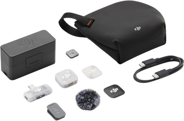 DJI Mic Mini 2 Single Mobile Receiver + Charging Case (for DJI Mic and Mic Mini Series) accessory