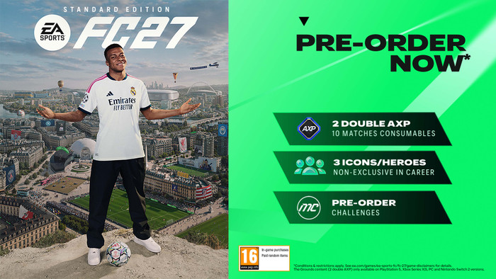 EA Sports FC 27 Xbox Series X & Xbox One visual leverancier