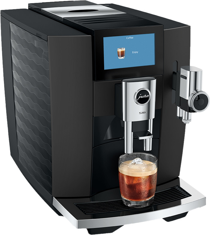 JURA S10 Obsidian Black (EA) linkerkant