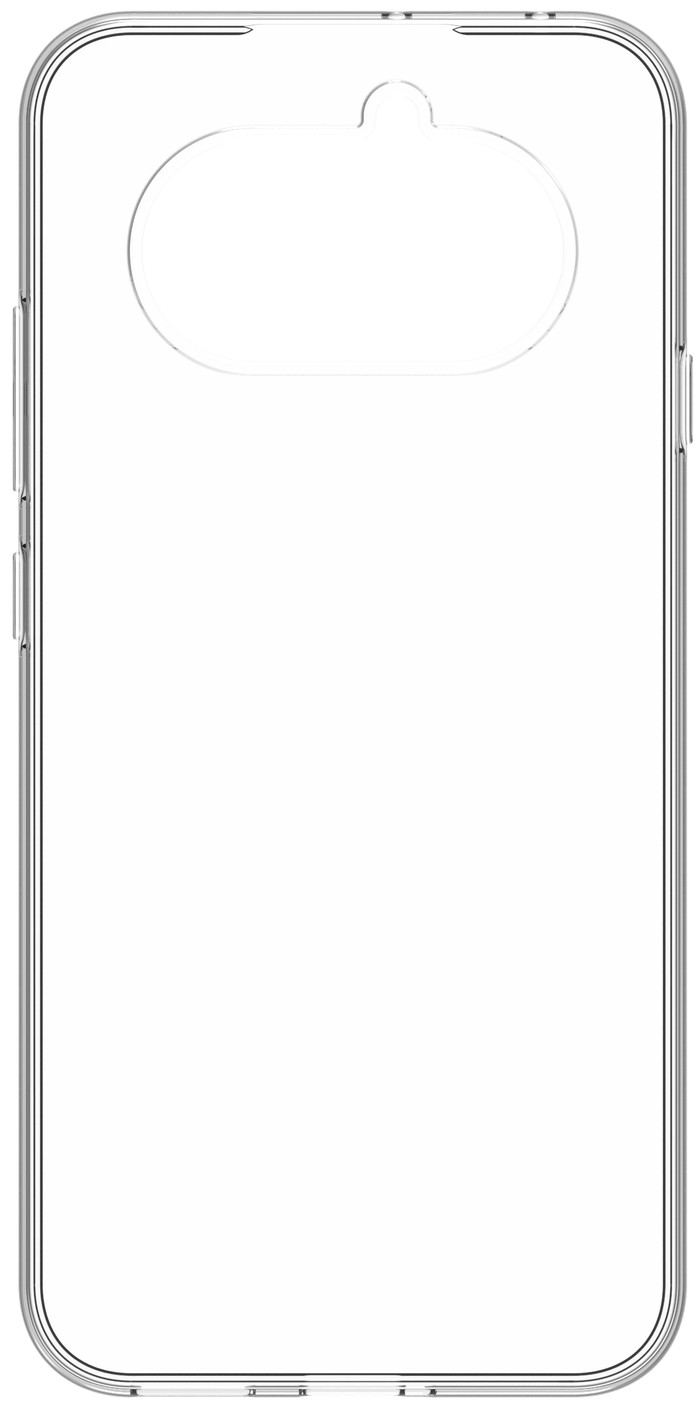 BlueBuilt Nothing Phone (4a) Back Cover Transparant voorkant