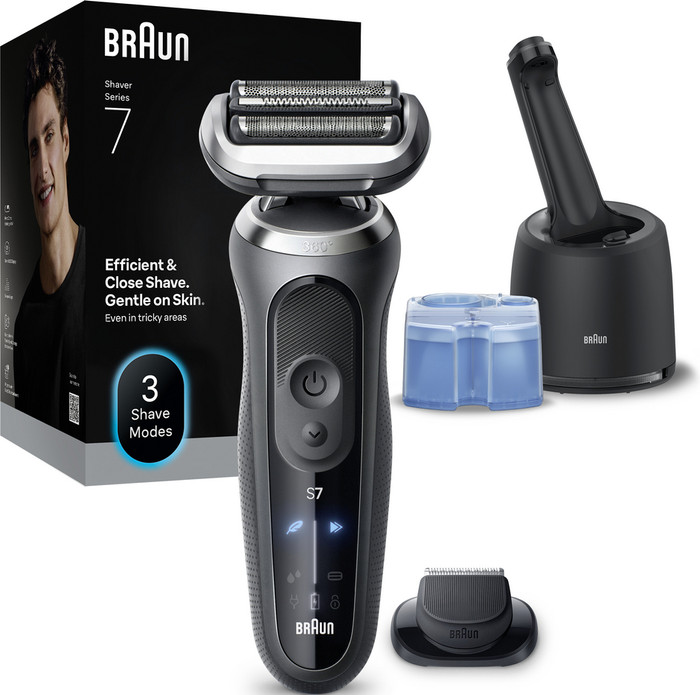 Braun Series 7 72-G7200CC Grijs verpakking