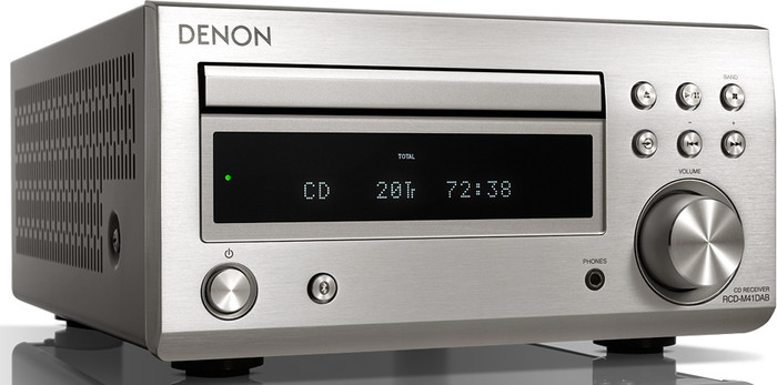 Denon D-M41DAB Bruin voorkant