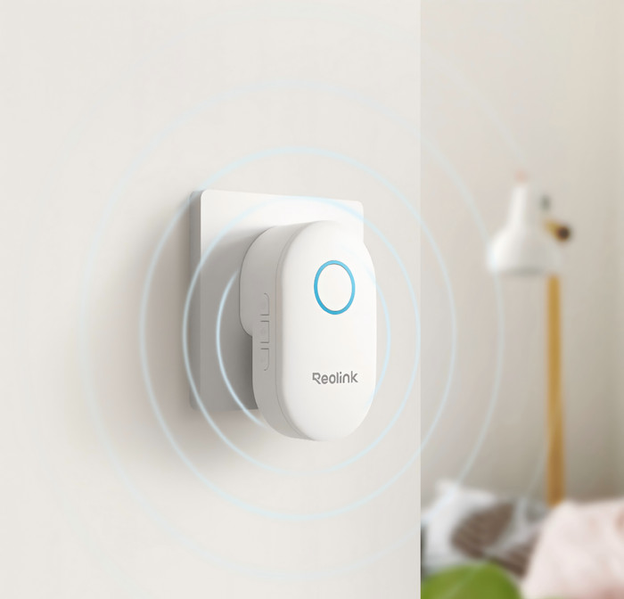 Reolink D340P + Chime + Home Hub 1 product in gebruik