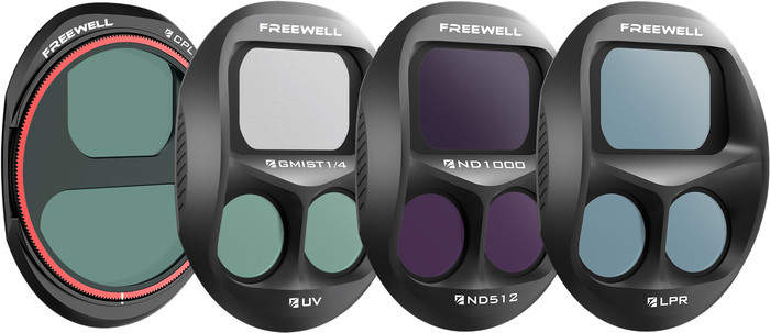 Freewell DJI Mavic 4 Pro Everyday Filters 4 Pack Main Image