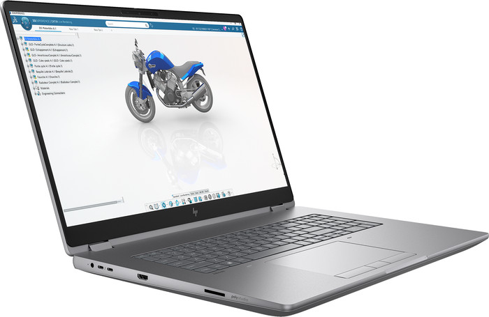 HP ZBook Fury G1i 18'' - C78F5ET Qwerty linkerkant
