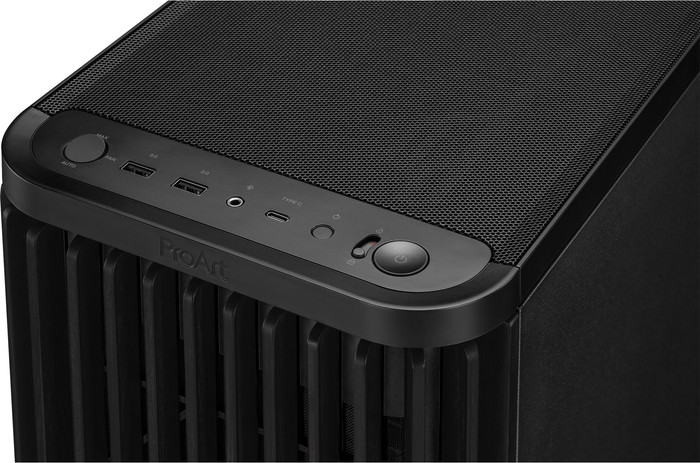 ASUS PROART PA401 Wood Edition TG Zwart detail