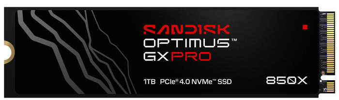 SANDISK Optimus GX PRO 850X 1TB Heatsink NVMe SSD Main Image