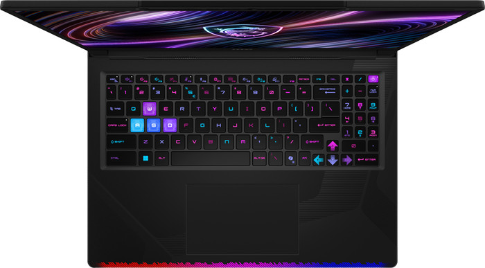 MSI Raider 16 Max HX B2WJ-038NL bovenkant