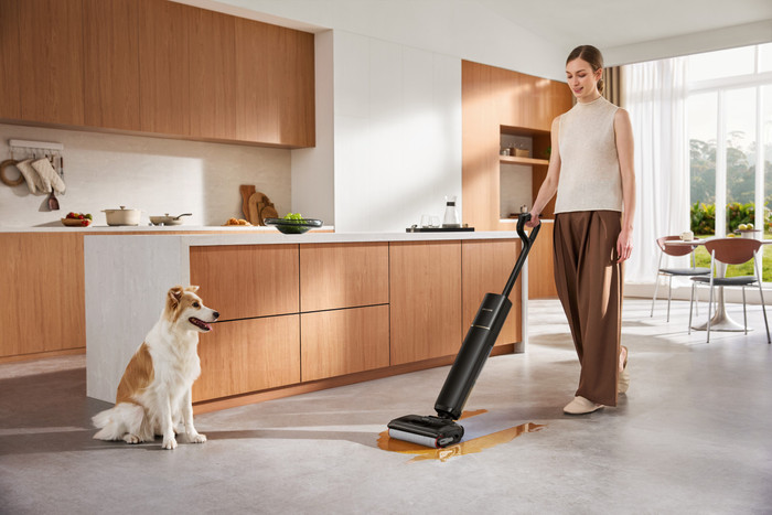 Dreame G12 Pro Flex product in gebruik