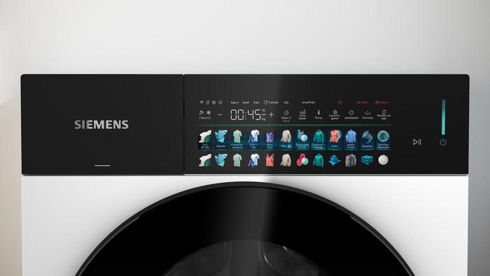 Siemens WG64F7ACNL intelligentDosing iconicEdition detail