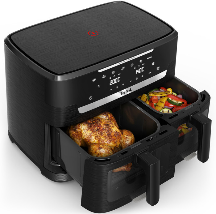 Tefal Ever Fry Dual XXL EY9488 bovenkant