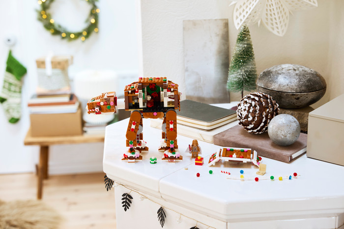 LEGO Star Wars Peperkoek AT-AT Walker 40806 detail