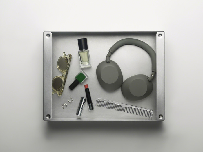 Sony WH1000XM6 Groen product in gebruik