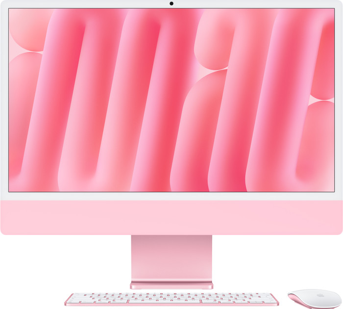 Apple iMac M6 (10 CPU / 10 GPU) 16GB/256GB Roze QWERTY Main Image