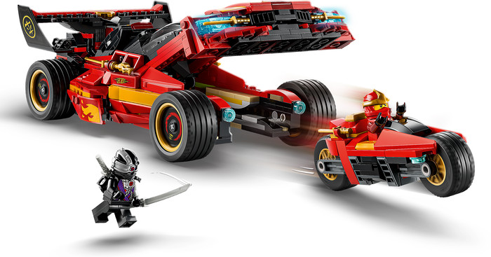 LEGO Ninjago 15-jarig jubileum: X-1 Ninja Charger 71867 detail