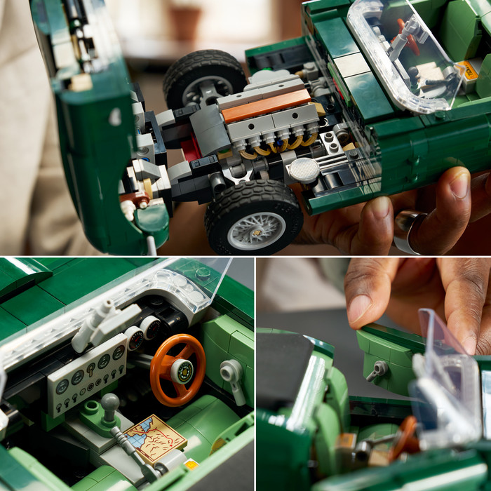 LEGO Icons Jaguar E-Type 11381 product in gebruik