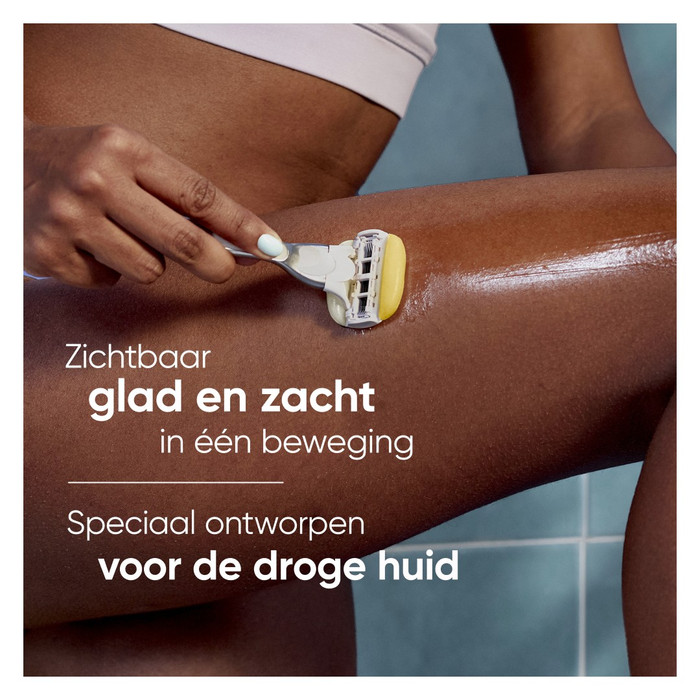Gillette Venus Pro ComfortGlide Navulmesjes (10 stuks) product in gebruik