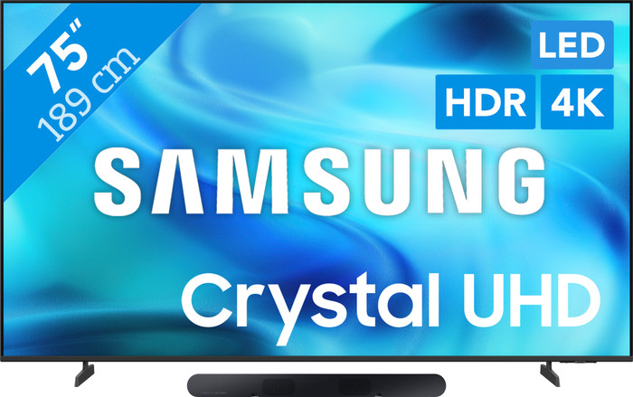 Samsung Led 75" U8070H (2026) + Samsung HW-S60D Zwart (2024) Main Image