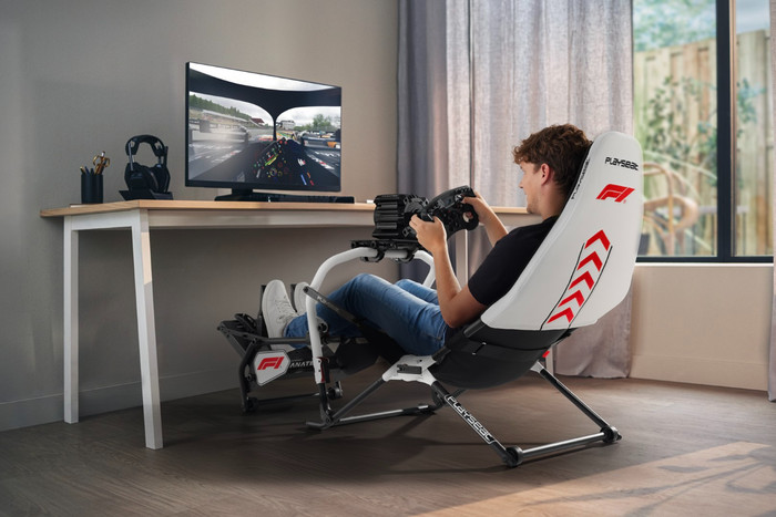 Playseat Challenge DD F1 Edition product in gebruik