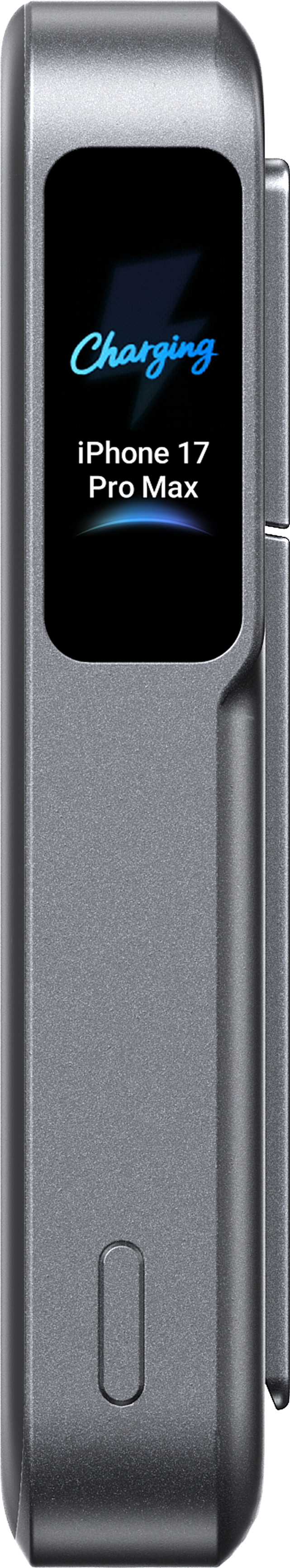 Anker Draadloze Powerbank 10.000 mAh met MagSafe en Qi2 25W Grijs voorkant