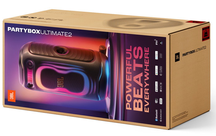 JBL Partybox Ultimate 2 verpakking